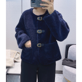 [셀린느] 신상 무스탕 밍크 코트
