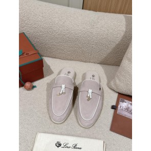 [로로피아나] 스웨이드 바부슈 참스워크 babouche charms walk 블로퍼