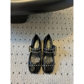 [프라다] 페이던트 메리제인 슬링백