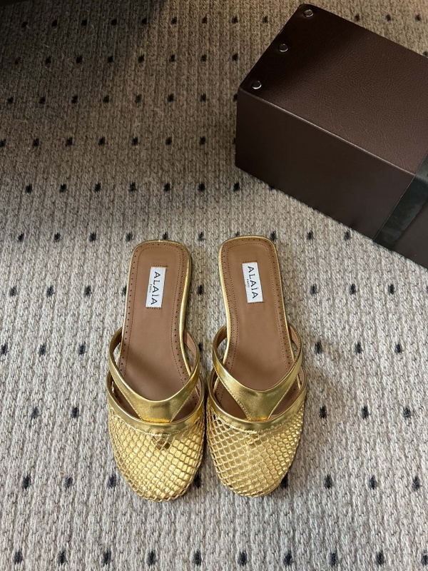 [ALAIA] 슬리퍼 25ss