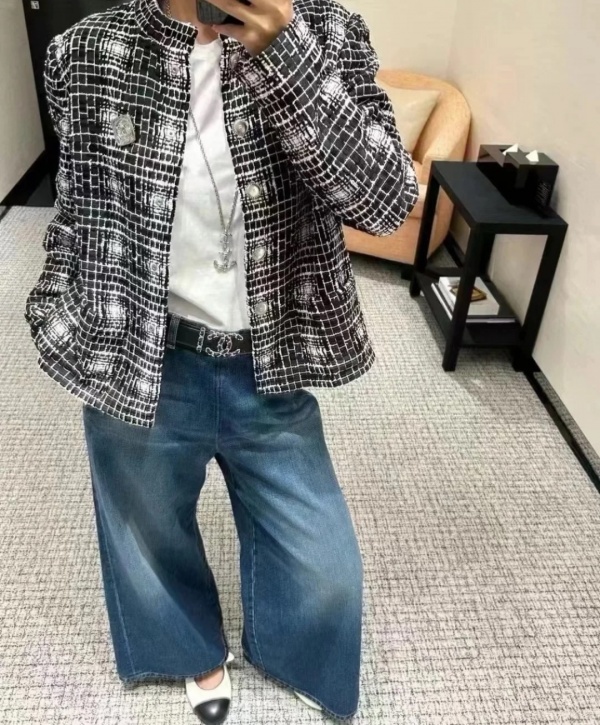 [샤넬] 트위드 자켓