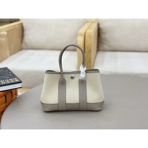 [에르메스] 캔버스 미니 가든파티 23CM