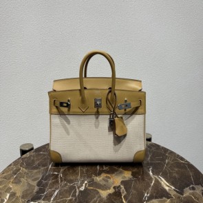 실사 [에르메스] 캔버스 버킨 HERMES BIRKIN 25